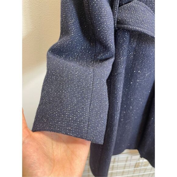 Guess - Faux-Fur-Collar Belted Walker Coat - Picture 7 of 9